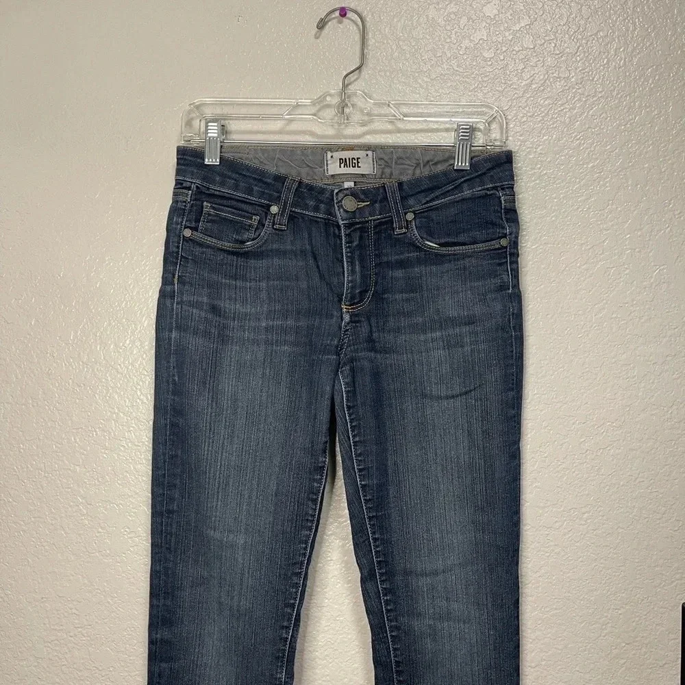 PAIGE Women’s Low Rise Skyline Straight Jeans Size 27